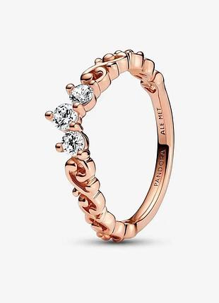 Серебряное кольцо пандора "королевская тиара" 182232c01 58
