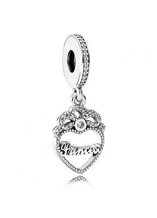 Серебряная подвеска-шарм пандора 791962cz