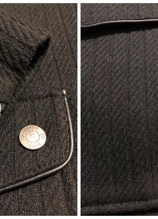 Демисезонное утепленное пальто - смесовая шерсть, garcia jeans (италия), размер l8 фото