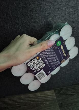 Набор чайных свечей coop värmeljus (30 шт., время горения 6 часов)