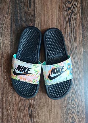 Nike женские шлепки