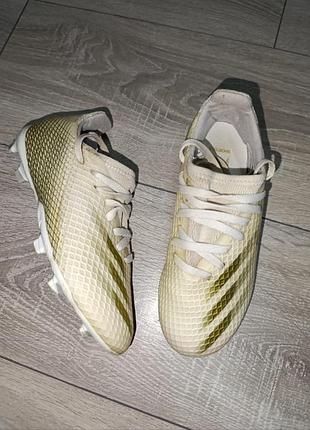 Бутсы adidas оригинал 20-20,5 см стелька, 33 размер