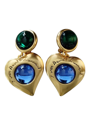 Винтажные клипсы yves saint laurent