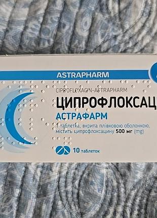 Ципрофлоксацин 8 таблеток