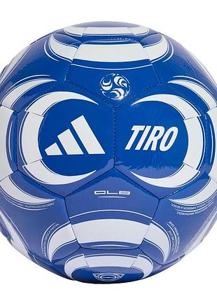 М’яч футбольний adidas tiro club, розмір 4, тренувальний, універсальний, для тренувань і аматорської гри (jw1529-4)