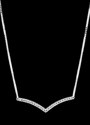 Срібне намисто pandora 397802cz