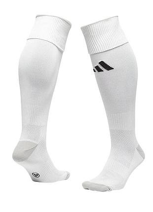 Гетры футбольные игровые milano 23 sock, белые, размер 31–33 (ht6538-31-33)