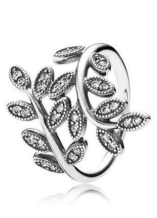 Серебряное кольцо пандора 190921cz