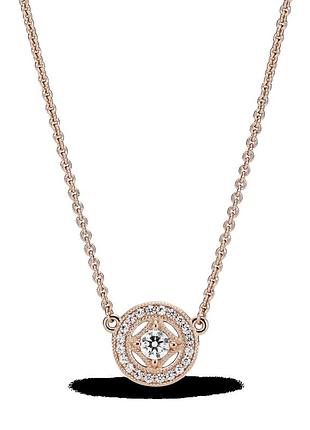 Серебряное колье 380523cz