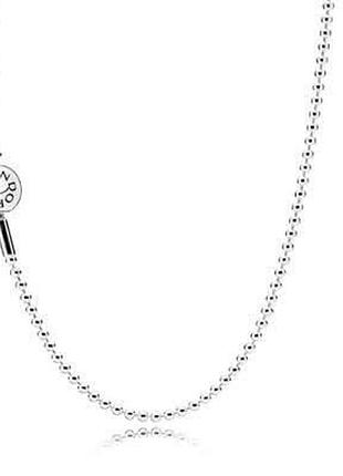 Серебряное колье 596005