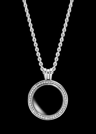 Срібний медальйон pandora 396484cz