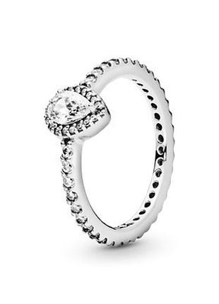 Серебряное кольцо пандора 196254cz