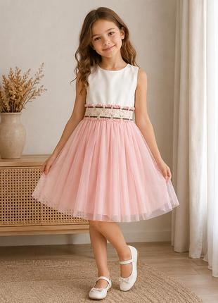 🌸 святкова сукня h&m для дівчинки 128 см, стан ідеальний