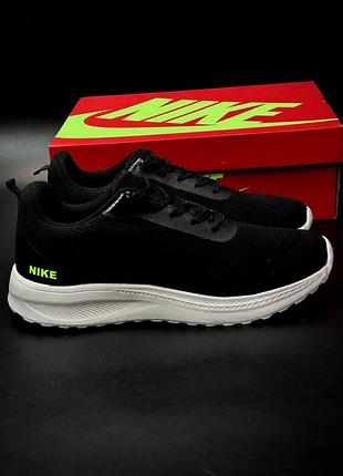 Чоловічі кросівки nike чорні легкі повсякденні спортивні 40-46