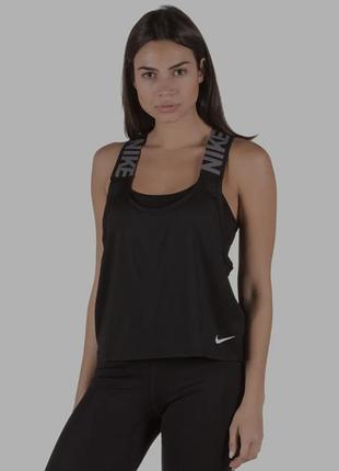 Женская спортивная майка nike pro размер м