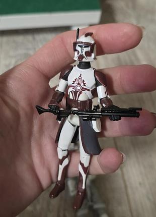 Колекційна фігурка  star wars the clone wars – clone commander fox
