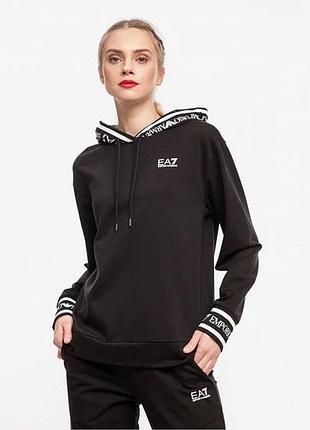 Худі жіноче emporio armani ea7 джемпер жіночий кофта armani р.м бавовна 100%