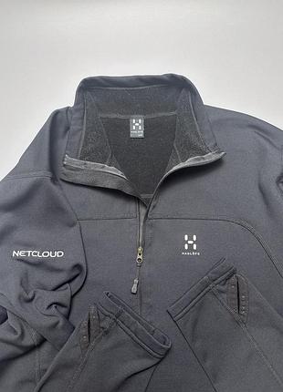 Haglofs mens netcloud 1/3 zip flece sweat 3