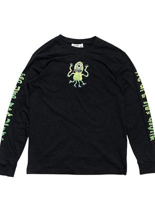 Лонгслів weekday monster print