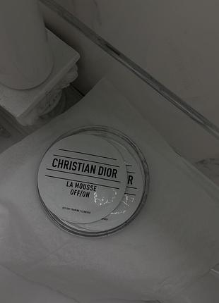 Саше очищувальної мус-пінки для обличчя dior la mousse off/on foaming cleanser
