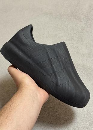 Adidas adifom superstar black 40.5р 25.5см кросівки гумові оригінал