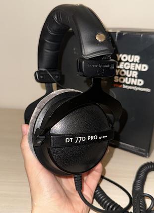 Студійні навушники beyerdynamic dt 770 pro 250 ohm
