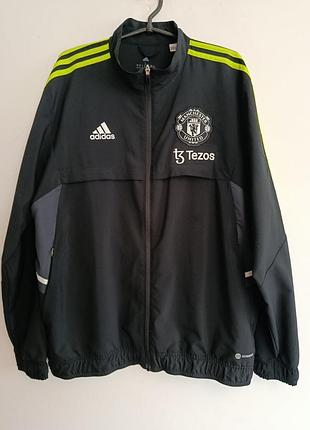 Спортивная олимпийка adidas manchester united, размер l