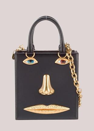 Сумка schiaparelli кожаная через плечо