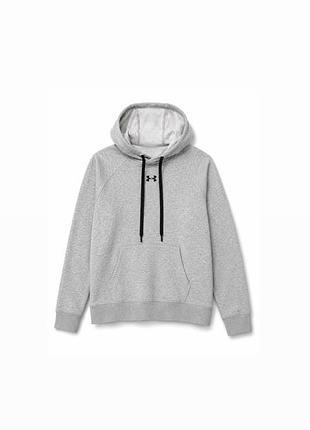 🔥 чоловіче худі under armour сіре з логотипом | розмір s | ідеальний стан