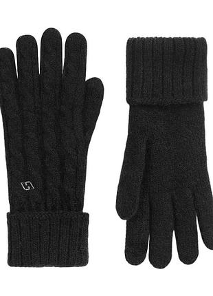 Перчатки женские зимние fashion к126 черные сенсорные, 9.5"/24 см., черный 4661411