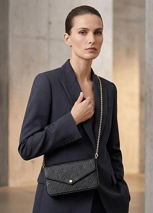 Клатч сумка через плечо louis vuitton pre owned size 21cm×12cm