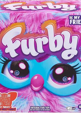 Интерактивная игрушка hasbro furby tie dye (ферби тай-дай) с аксессуарами, 600+ реакций