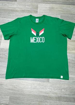 Мужская футболка adidas с принтом , размер 2xl .