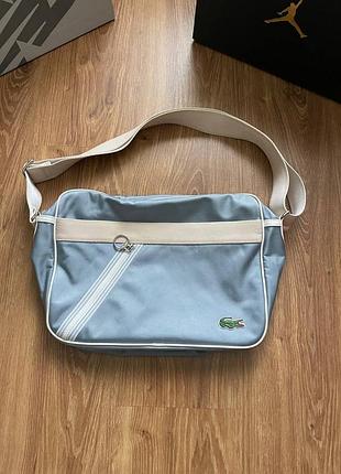 Сумка мессенджер великий lacoste vintage