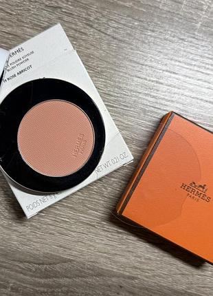 Румяна hermes 19 rose abricot