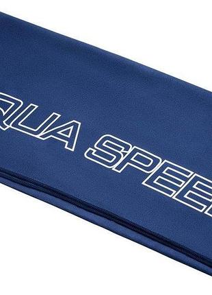 Рушник з мікрофібри aqua speed dry flat 50x100см швидковисихаючий для басейну та фітнесу темно-синій (155-10-50x100)