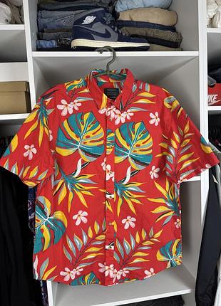 Чоловіча гавайка гавайська сорочка з коротким рукавом на літо primark