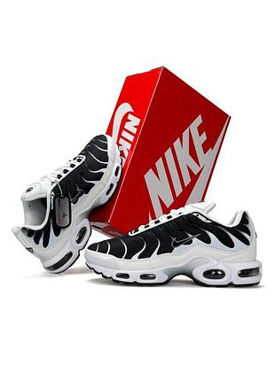 Чоловічі кросівки nike air max plus tn white black