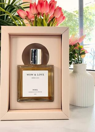 Парфюм-блеск для волос с шиммером noel wow &amp; love 60ml
