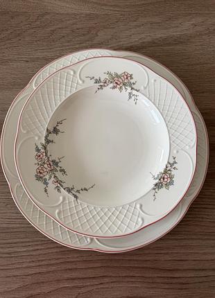 Тарілки від villeroy&boch rosette