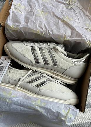 Жіночі замшеві кросівки adidas originals sl 72 og