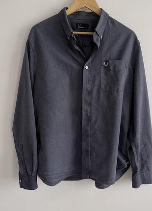 Оригінальна сорочка fred perry oxford shirt xl