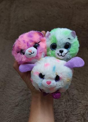 Глазастики круглячки ty beanie boo puffies munchkin