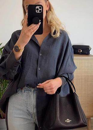 Шикарна сіра оверсайз сорочка з ліоцелу zara
🔥🔥🔥🔥🔥🔥🔥🔥🔥🔥🔥🔥🔥🔥