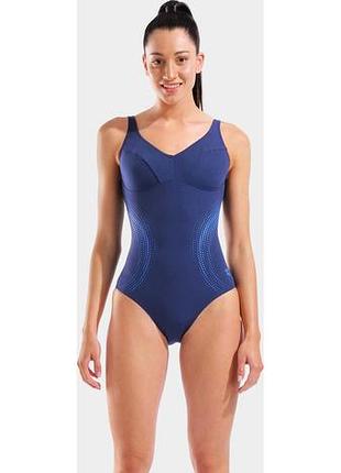 Купальник закритий для жінок arena shimmering swimsuit u back