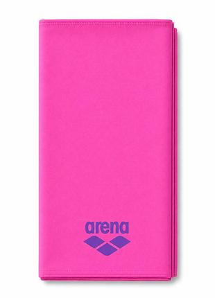 Рушник arena microfiber gym полиэстер, размер 100х50см., розовый (009054-990)