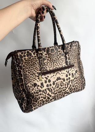 Велика леопардова сумка  fiorelli 2