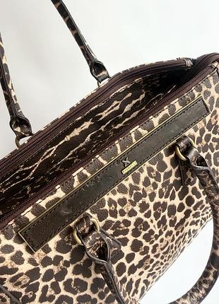 Велика леопардова сумка  fiorelli 8