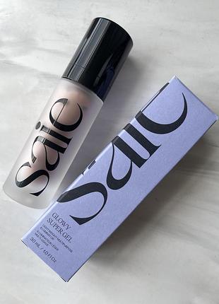 Зволожувальний хайлайтер-гель для ефекта glass skin, відтінок roseglow saie glowy super gel