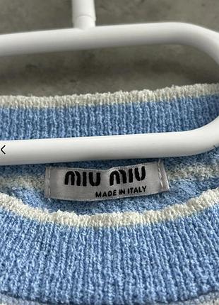 Джемпер miu miu 3